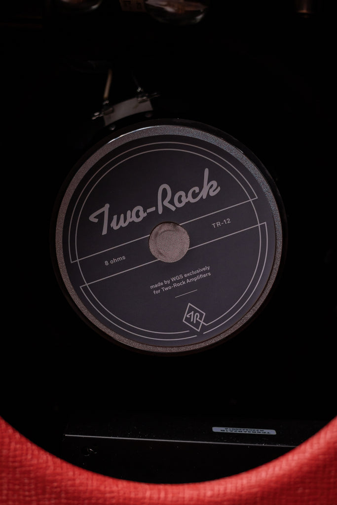 Two-Rock Studio Signature 35 Watt Combo Amp - Black Chassis, Red Tolex, Black Matrix Grill, White Pipping