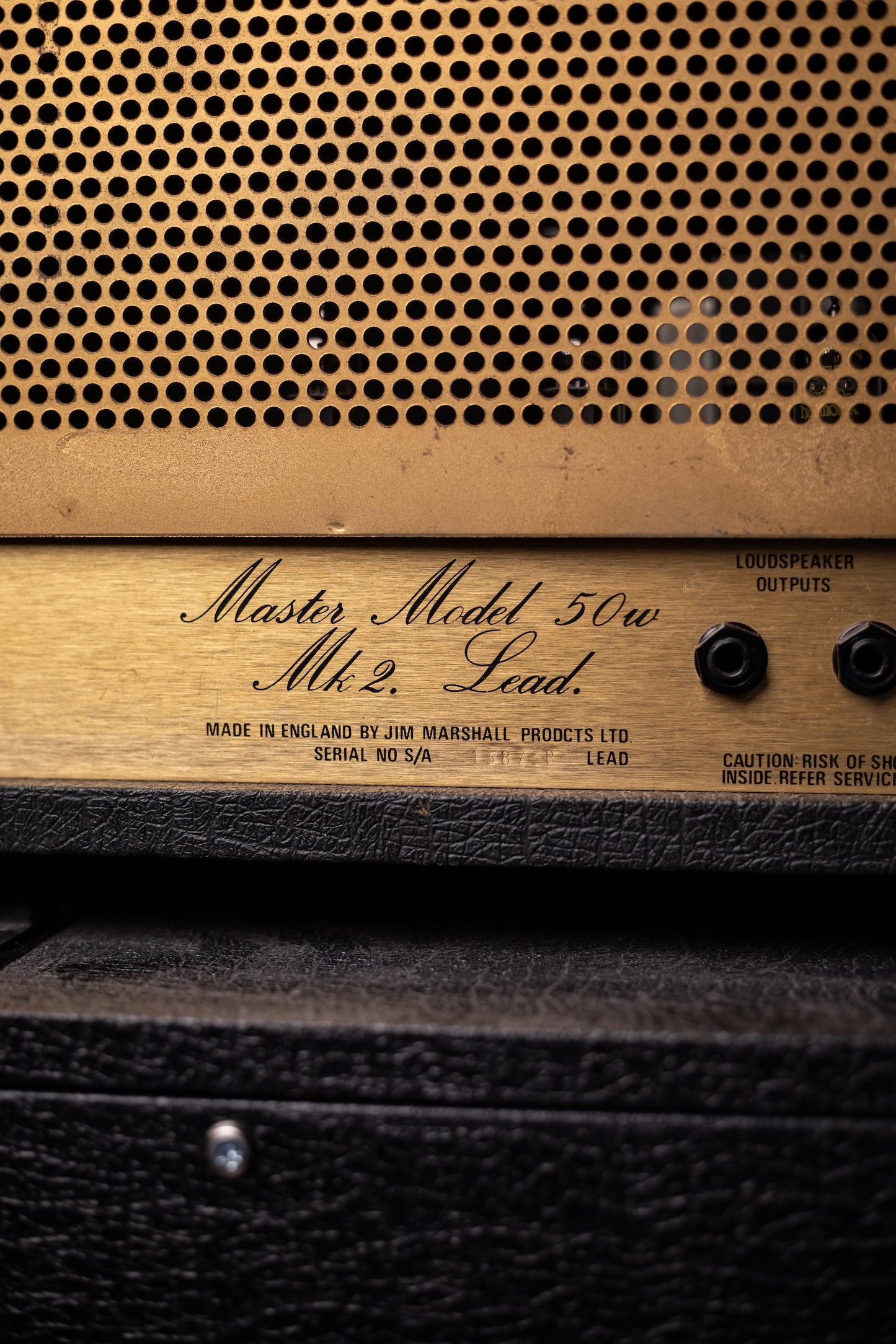 1982 Marshall JCM800 2204 50 Watt Amplifer Head