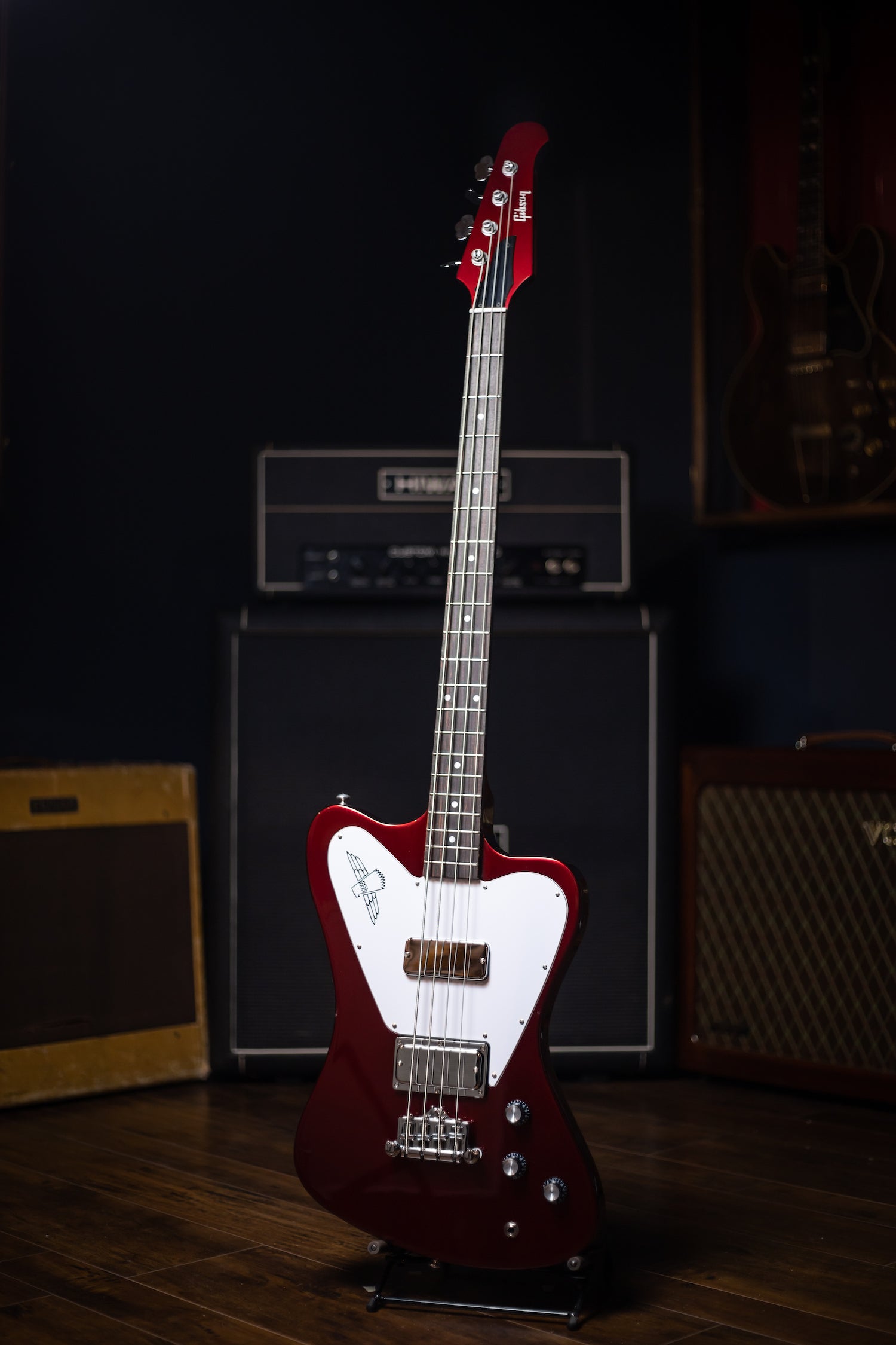 Gibson Thunderbird Bass Guitar Sparkling Burgundy With Non-reverse  Headstock