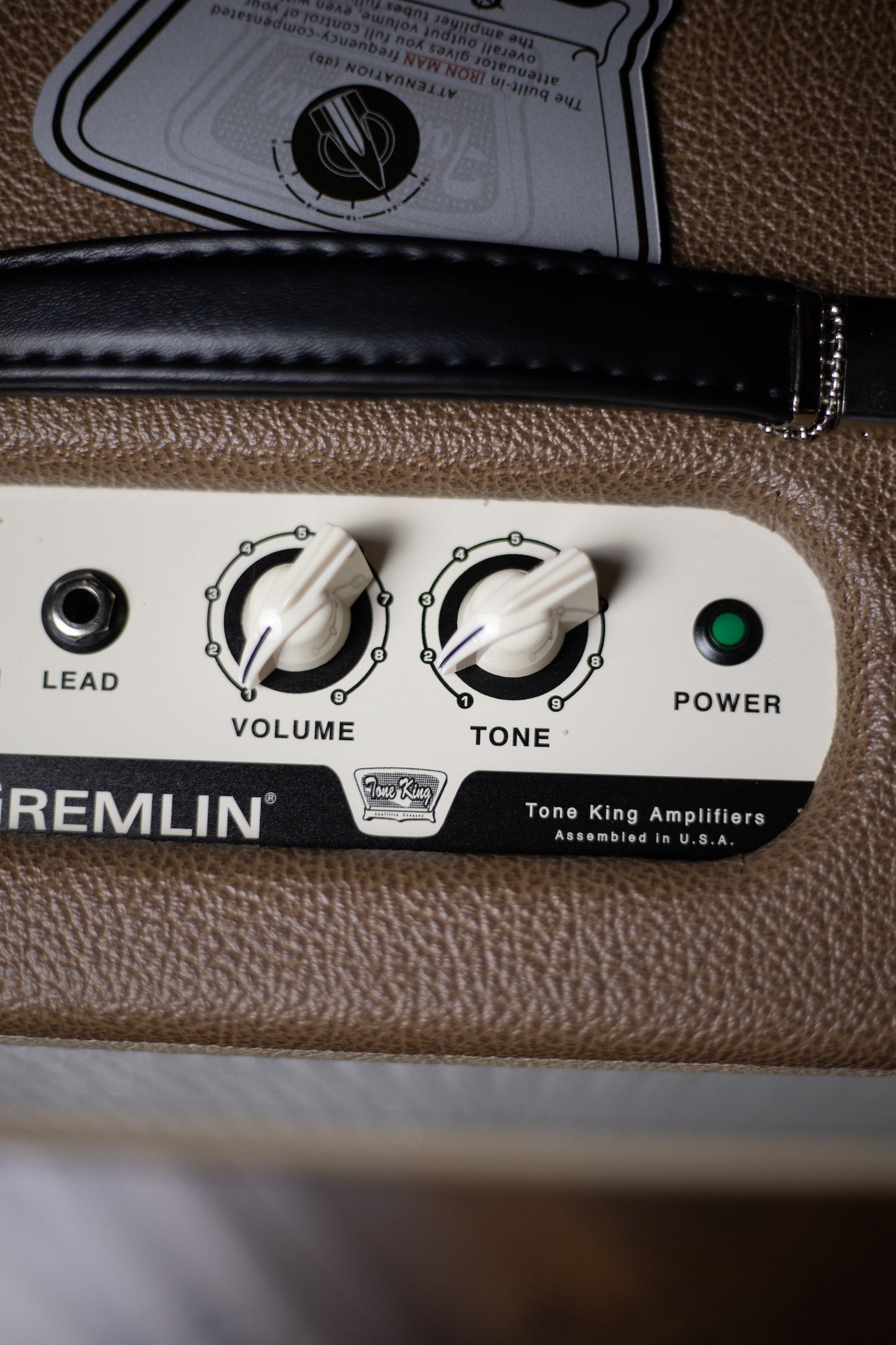 Tone King Gremlin 5-watt 1x12" Tube Combo Amp with Attenuator - Brown and Beige