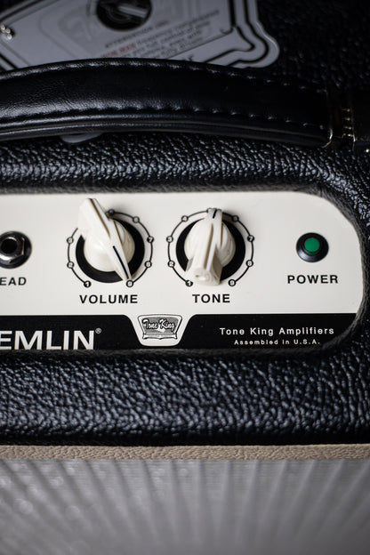 Tone King Gremlin 5-watt 1x12" Tube Combo Amp with Attenuator - Black