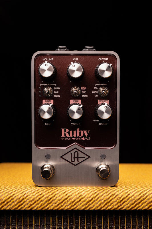 Universal Audio Ruby '63 Top Boost Amplifier Pedal