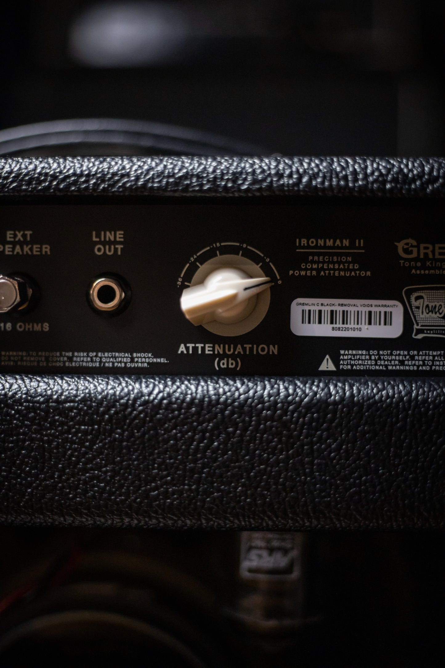Tone King Gremlin 5-watt 1x12" Tube Combo Amp with Attenuator - Black