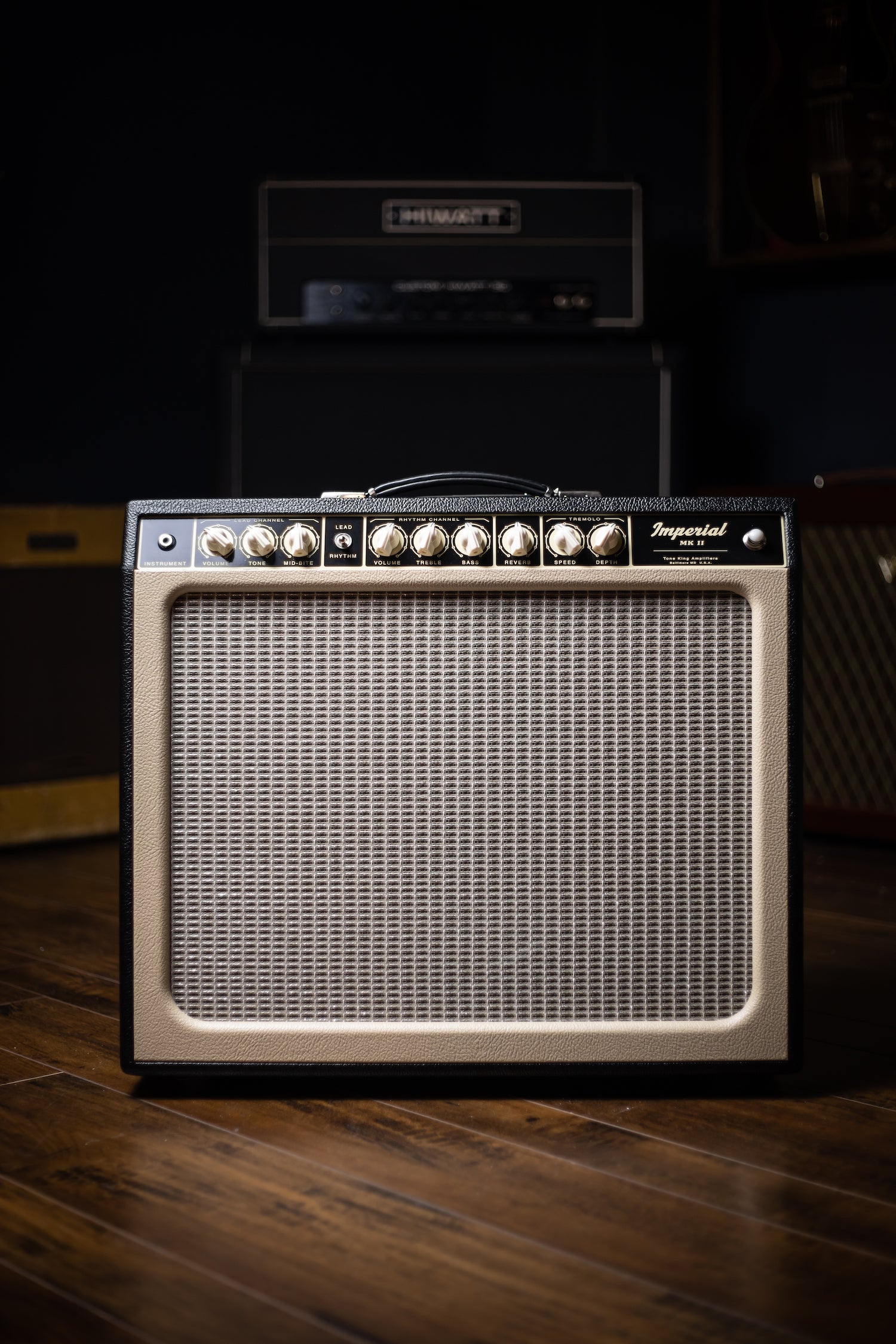 Tone King Imperial Mk II 1x12" 20-watt Tube Combo Amp with Attenuator and Reverb - Black