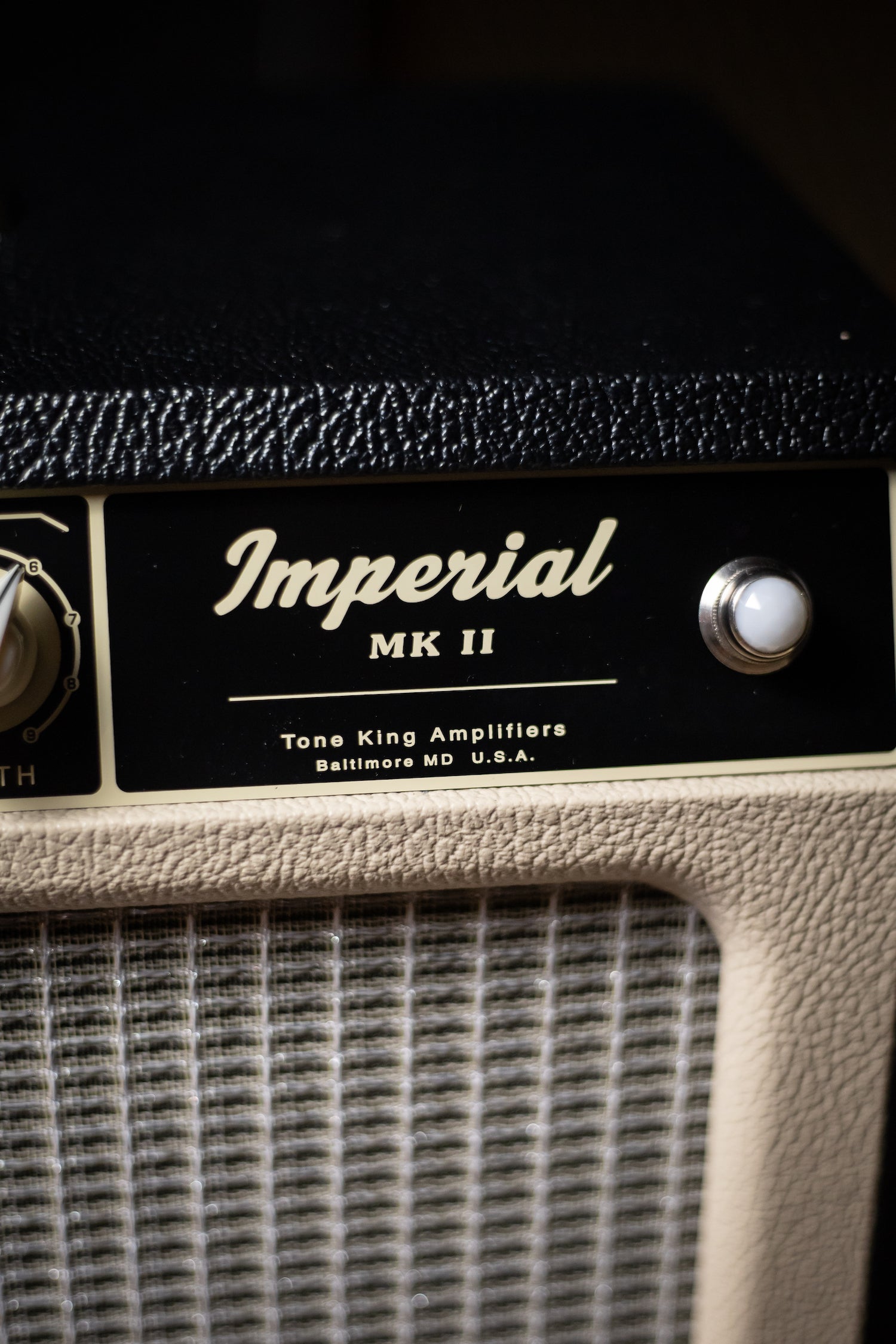 Tone King Imperial Mk II 1x12" 20-watt Tube Combo Amp with Attenuator and Reverb - Black