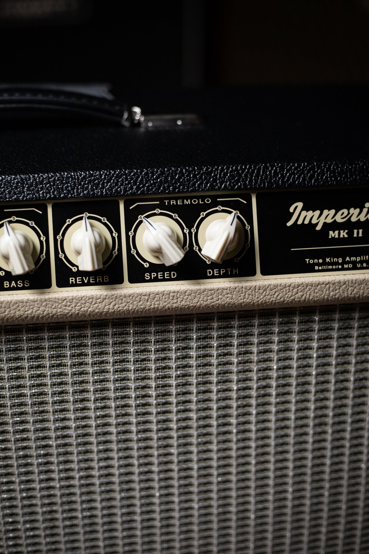 Tone King Imperial Mk II 1x12" 20-watt Tube Combo Amp with Attenuator and Reverb - Black