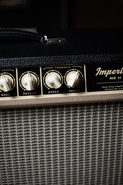 Tone King Imperial Mk II 1x12" 20-watt Tube Combo Amp with Attenuator and Reverb - Black