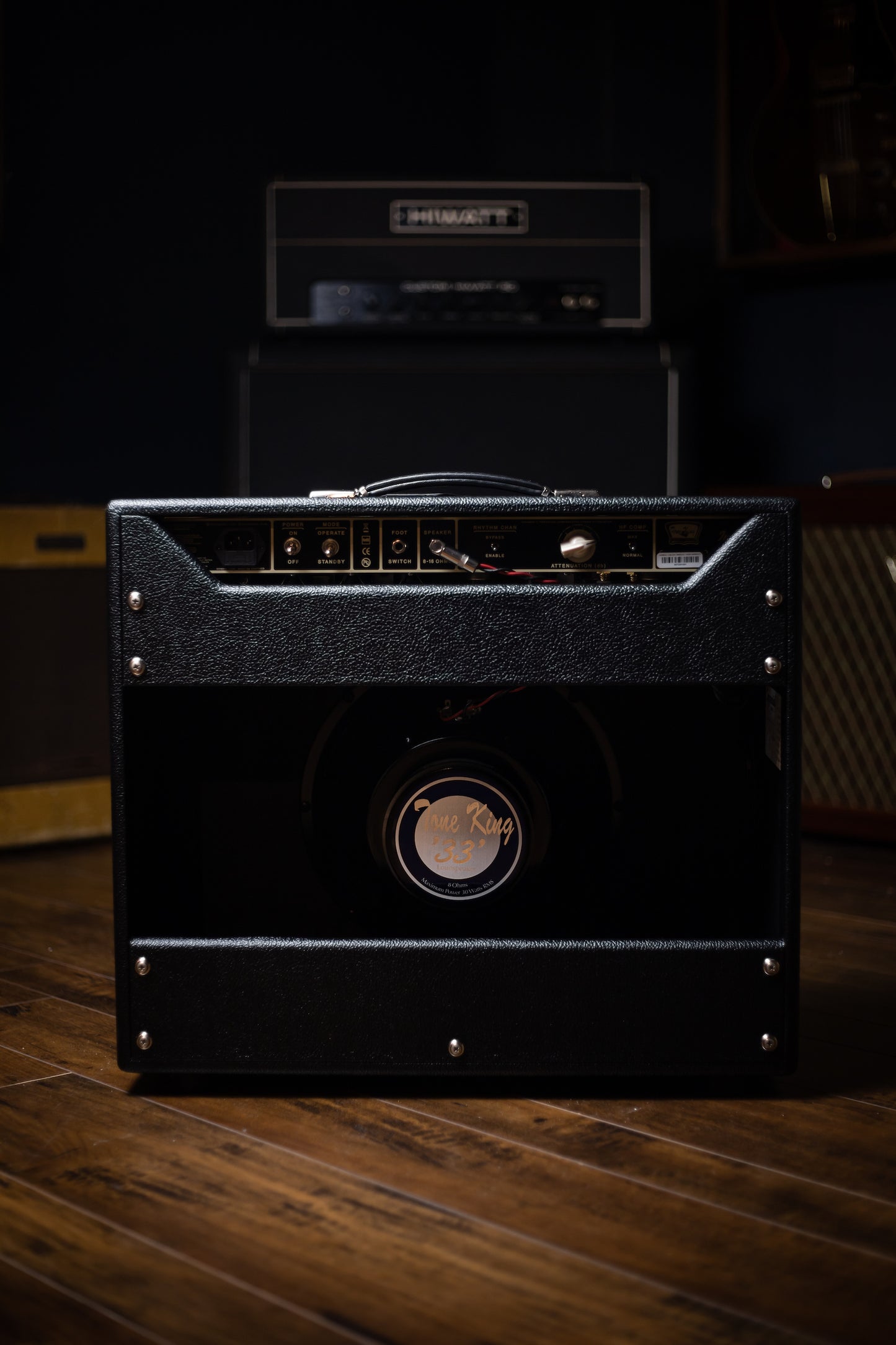 Tone King Imperial Mk II 1x12" 20-watt Tube Combo Amp with Attenuator and Reverb - Black
