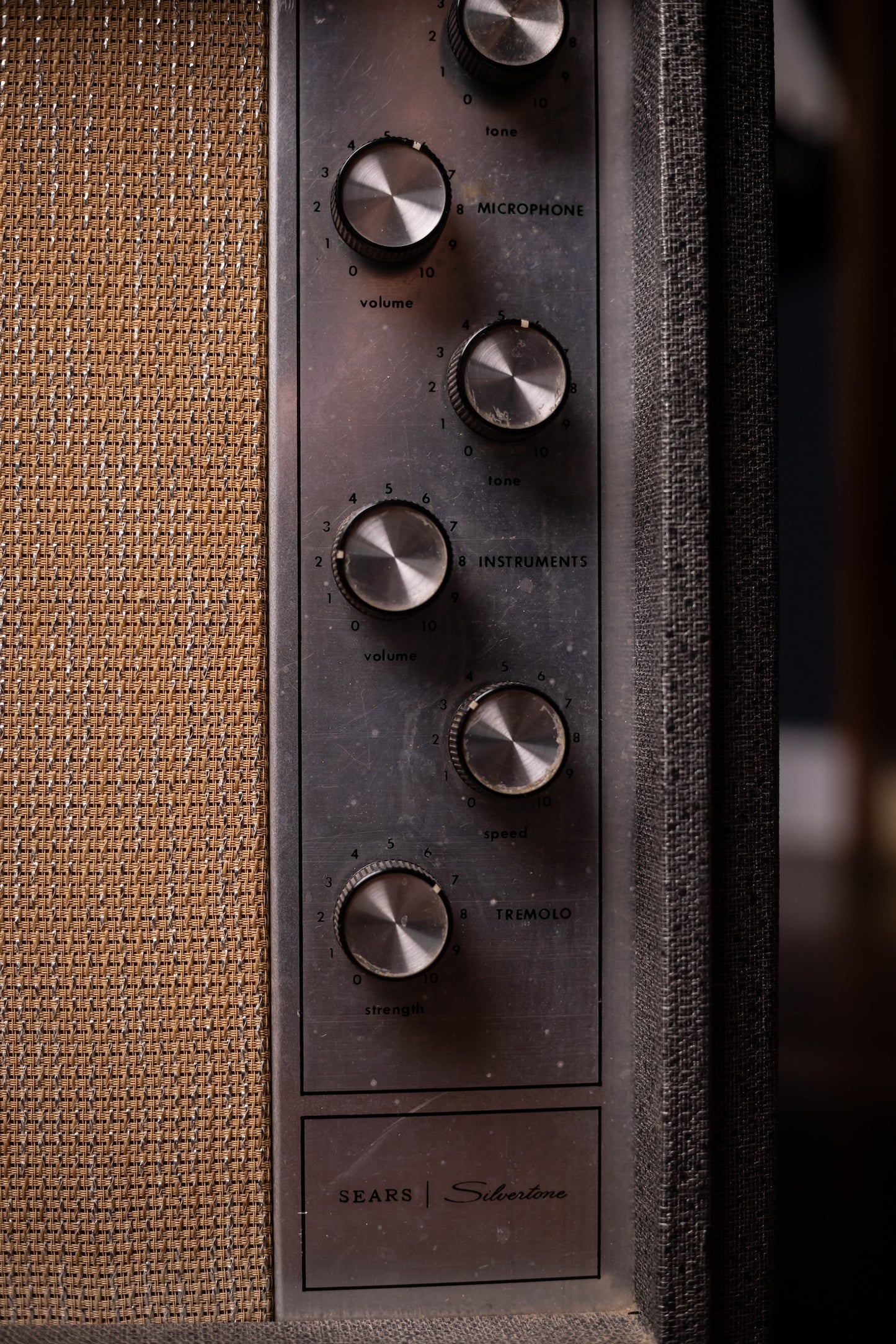 1965 Silvertone Model 1482 Combo Amp