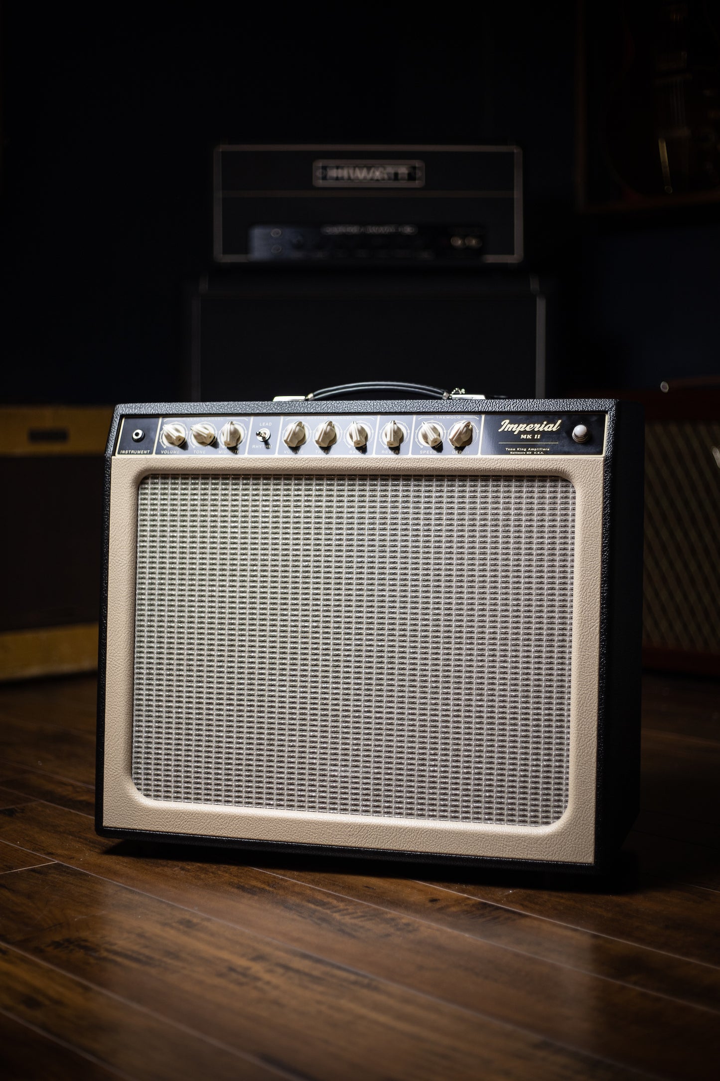 Tone King Imperial Mk II 1x12" 20-watt Tube Combo Amp with Attenuator and Reverb - Black