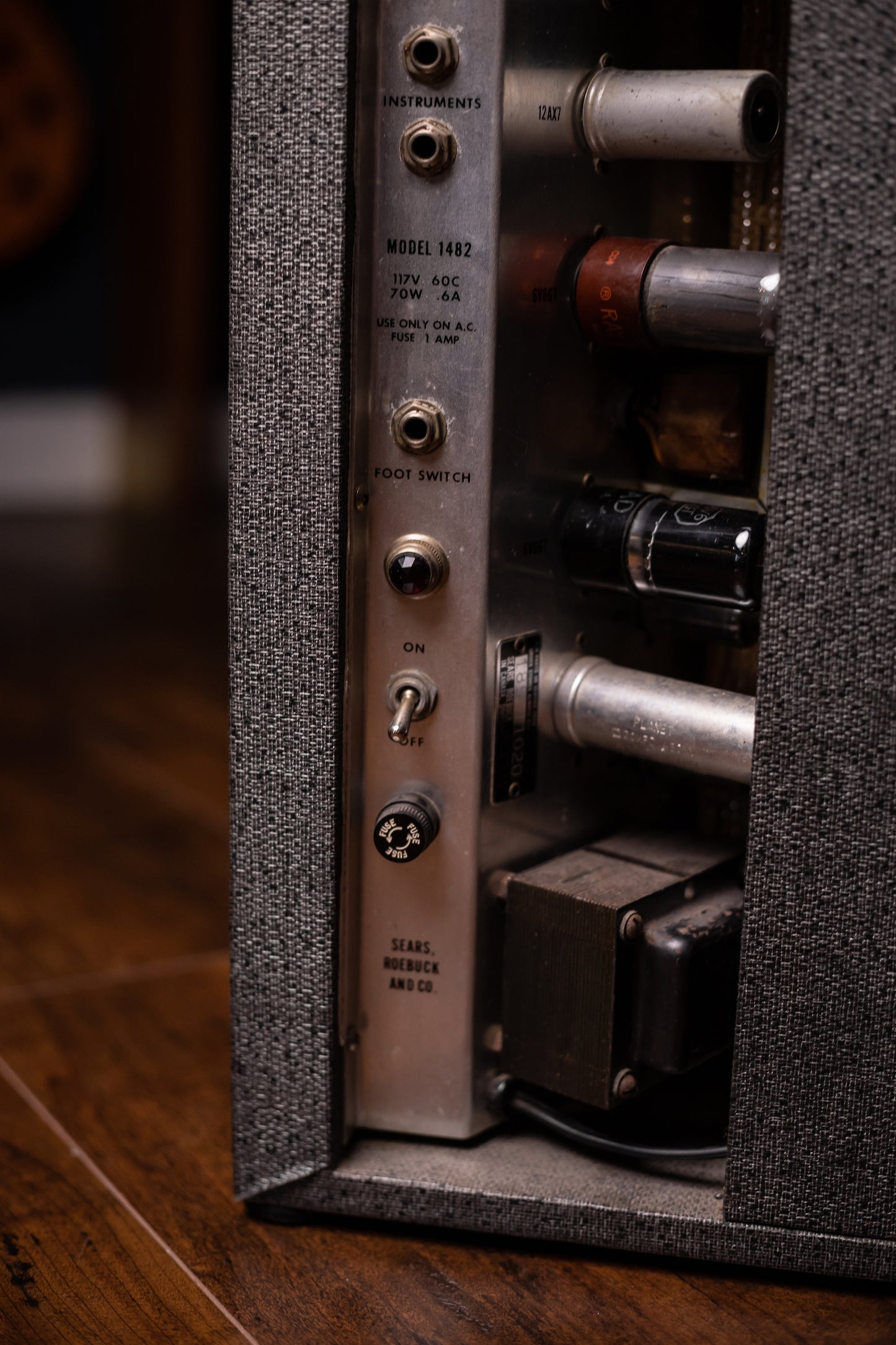 1965 Silvertone Model 1482 Combo Amp