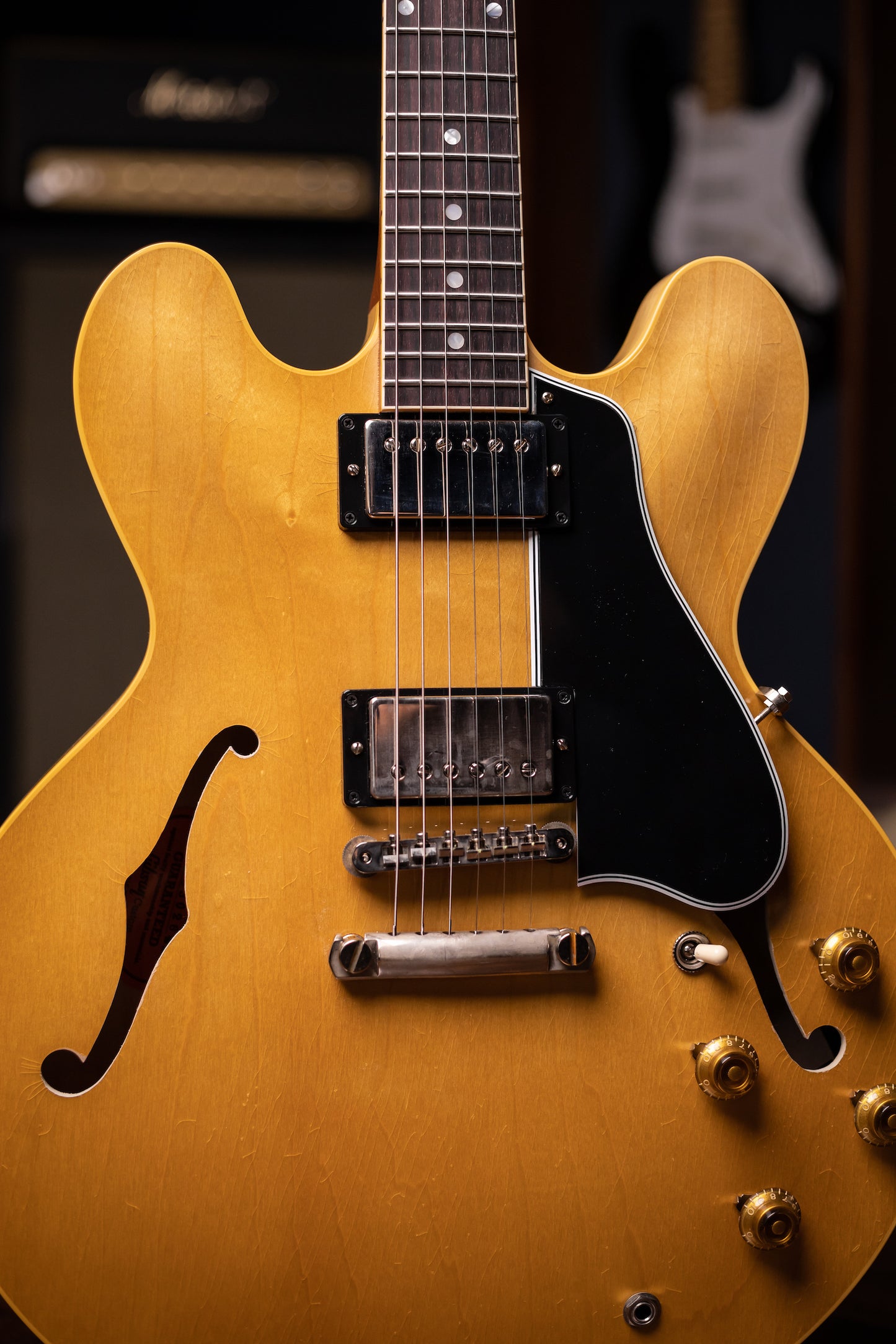 Gibson Custom Shop Murphy Lab 1959 ES-335 Reissue Ultra Light Aged Electric Guitar - Vintage Natural