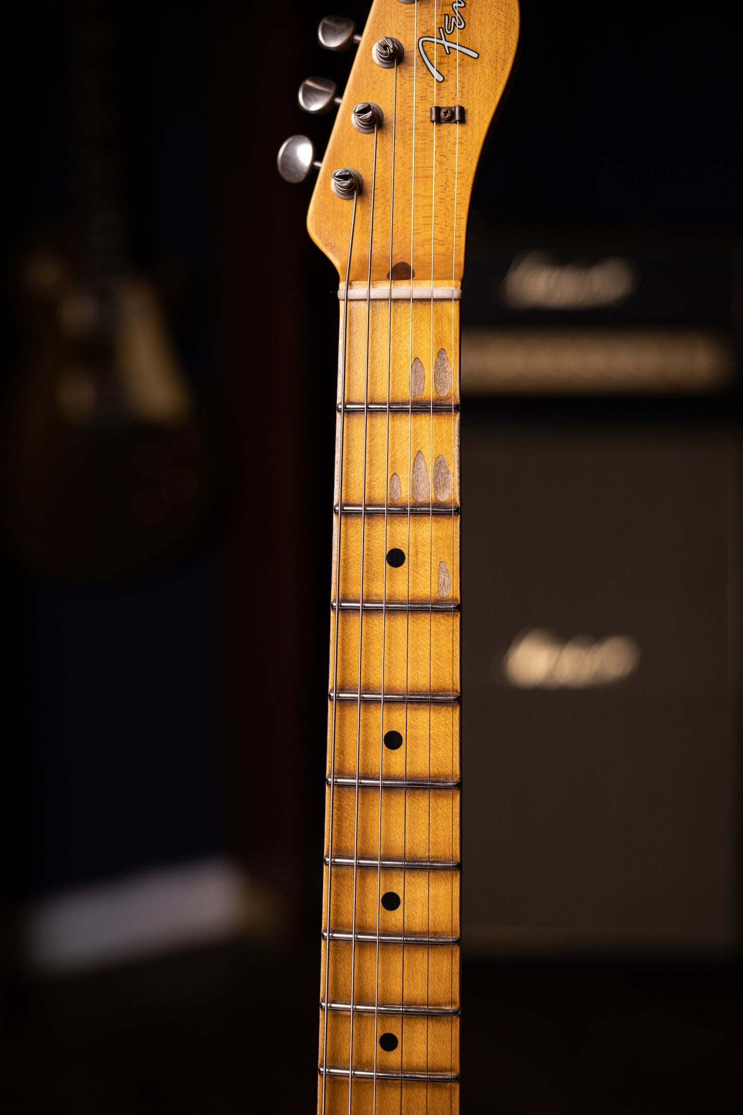 Fender Custom Shop Journeyman Relic 1957 Telecaster Electric Guitar - Aged White Blonde