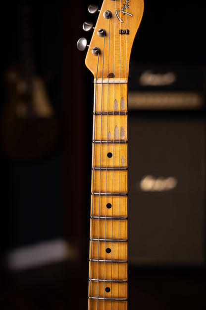 Fender Custom Shop Journeyman Relic 1957 Telecaster Electric Guitar - Aged White Blonde