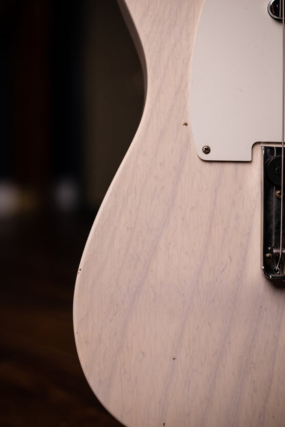 Fender Custom Shop Journeyman Relic 1957 Telecaster Electric Guitar - Aged White Blonde