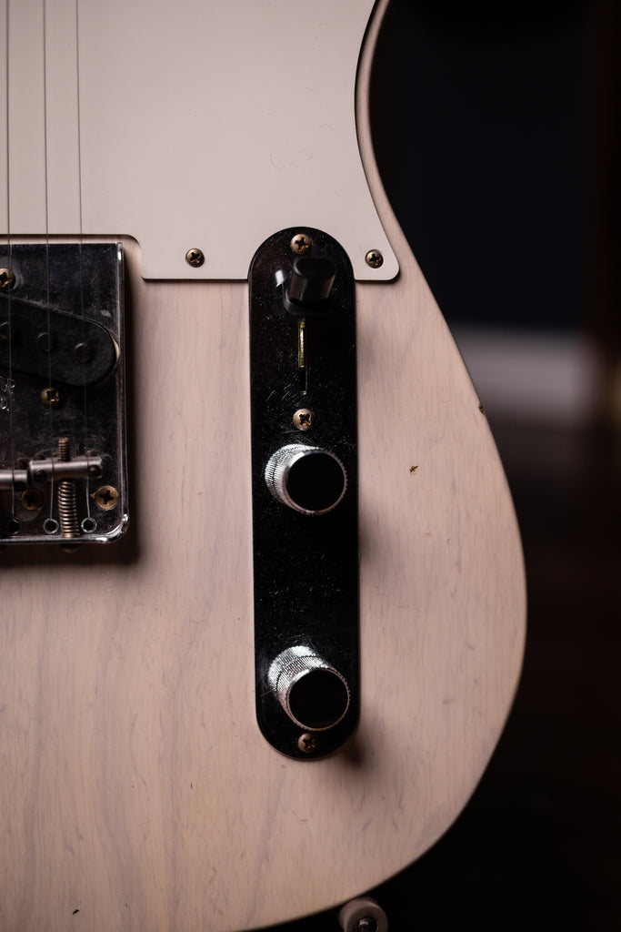Fender Custom Shop Journeyman Relic 1957 Telecaster Electric Guitar - Aged White Blonde