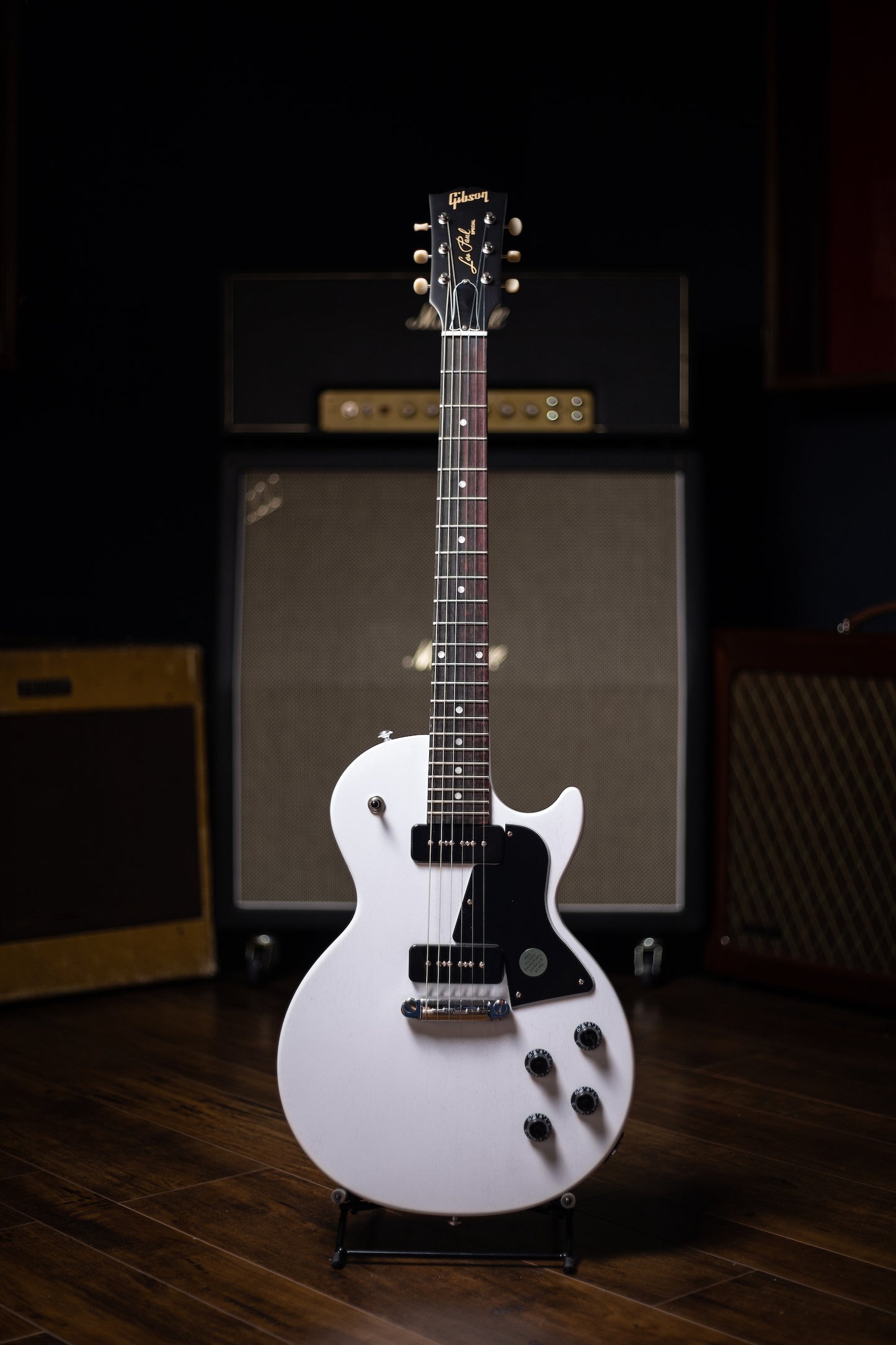 Gibson Les Paul Special Tribute P-90 Electric Guitar - Worn White Satin