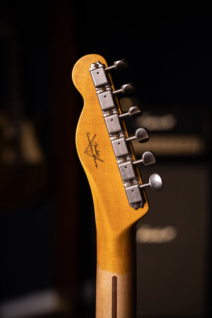 Fender Custom Shop Journeyman Relic 1957 Telecaster Electric Guitar - Aged White Blonde