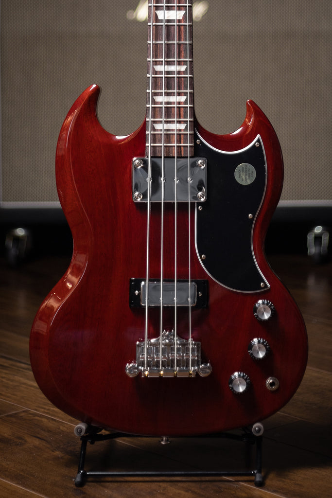 Gibson SG Standard Bass Guitar - Heritage Cherry body
