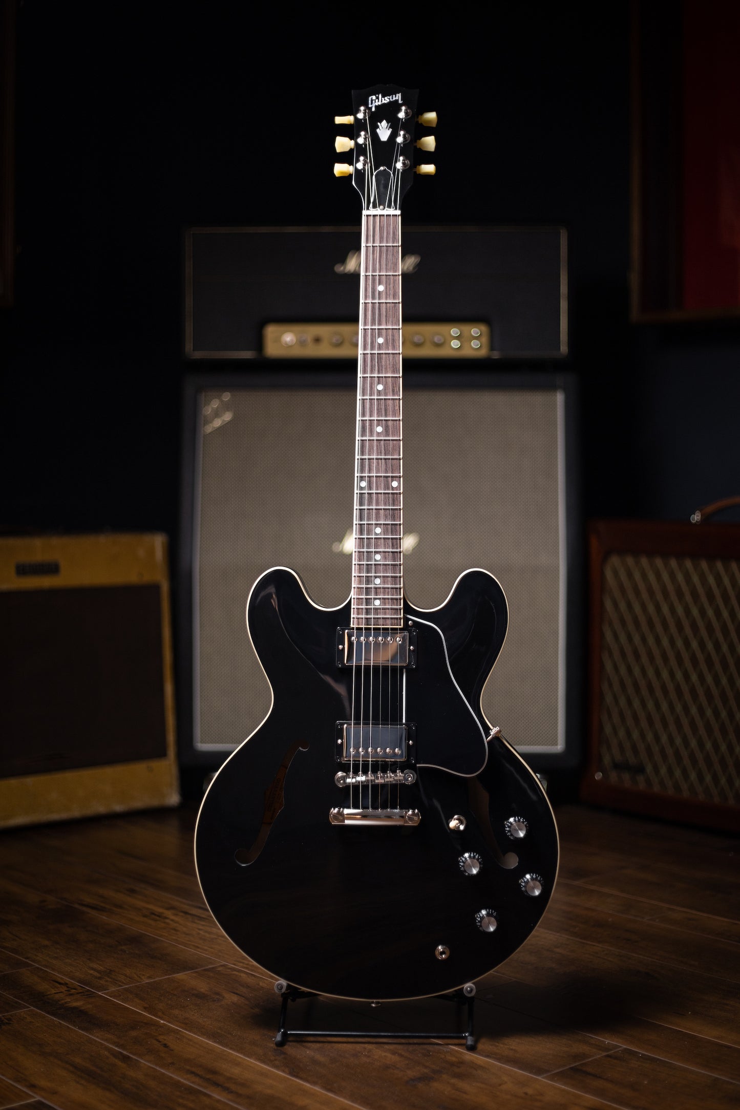 Gibson ES-335 Electric Guitar - Vintage Ebony
