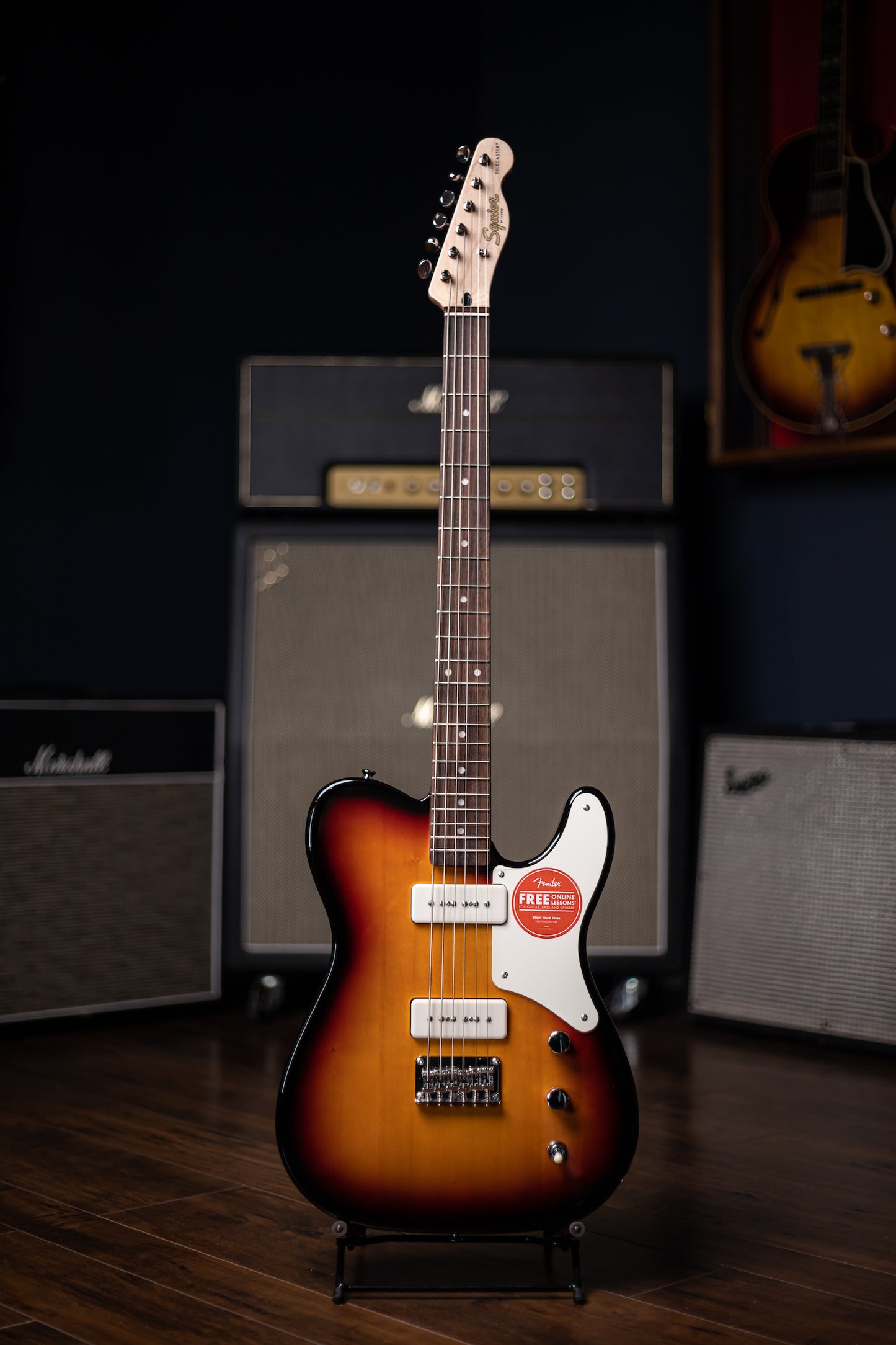 Squier Paranormal Baritone Cabronita Telecaster - 3 Color Sunburst