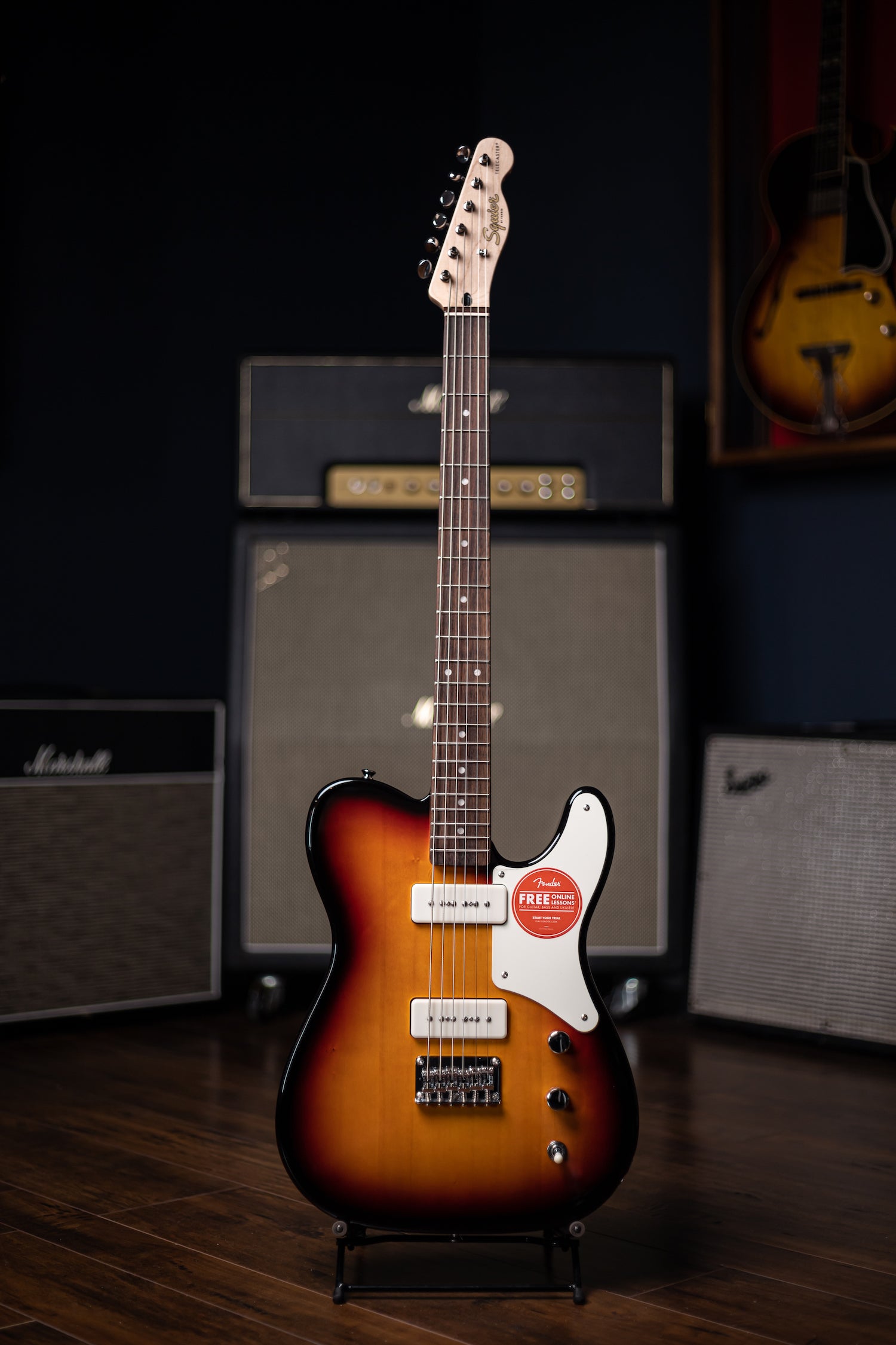 Squier Paranormal Baritone Cabronita Telecaster - 3 Color Sunburst