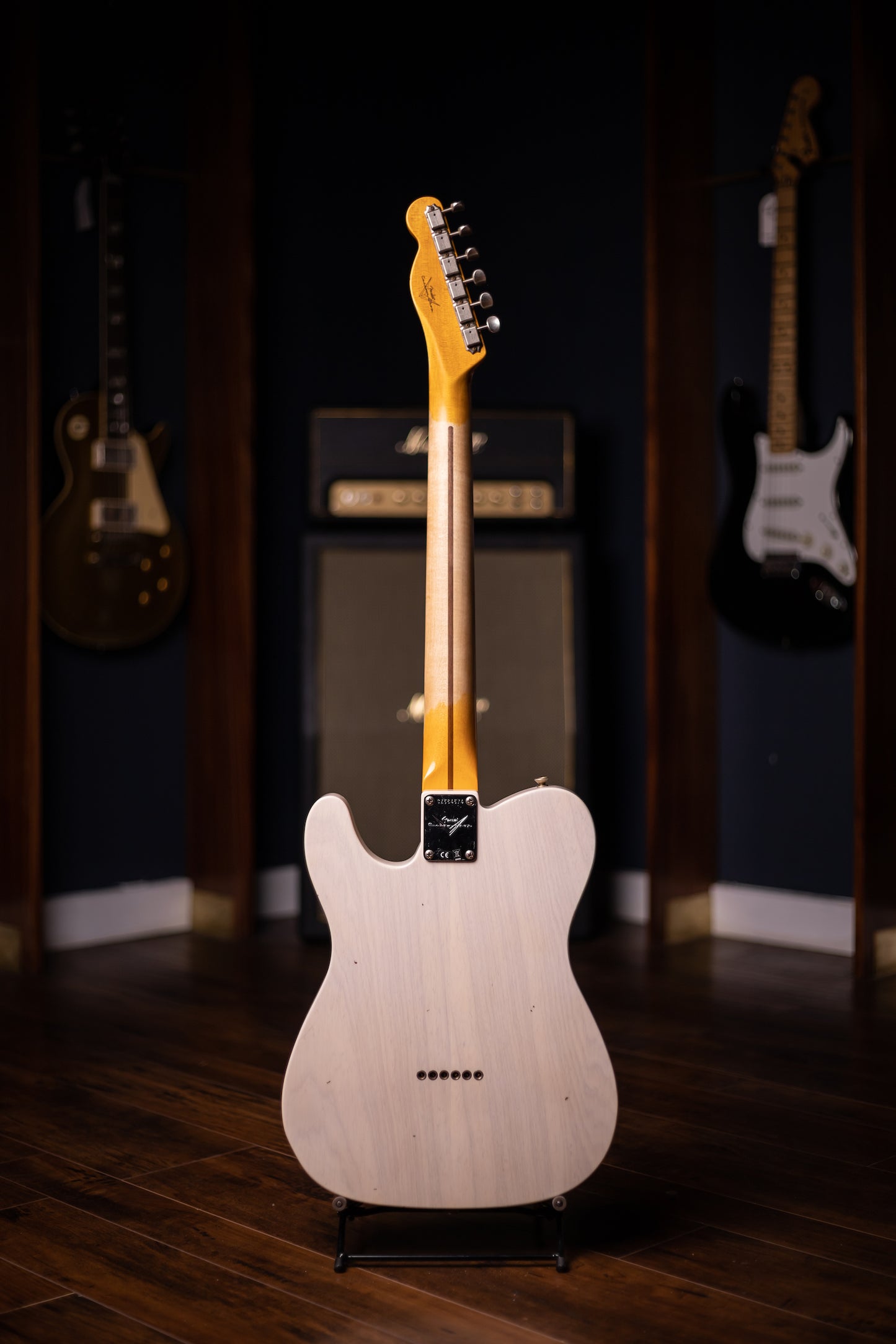 Fender Custom Shop Journeyman Relic 1957 Telecaster Electric Guitar - Aged White Blonde
