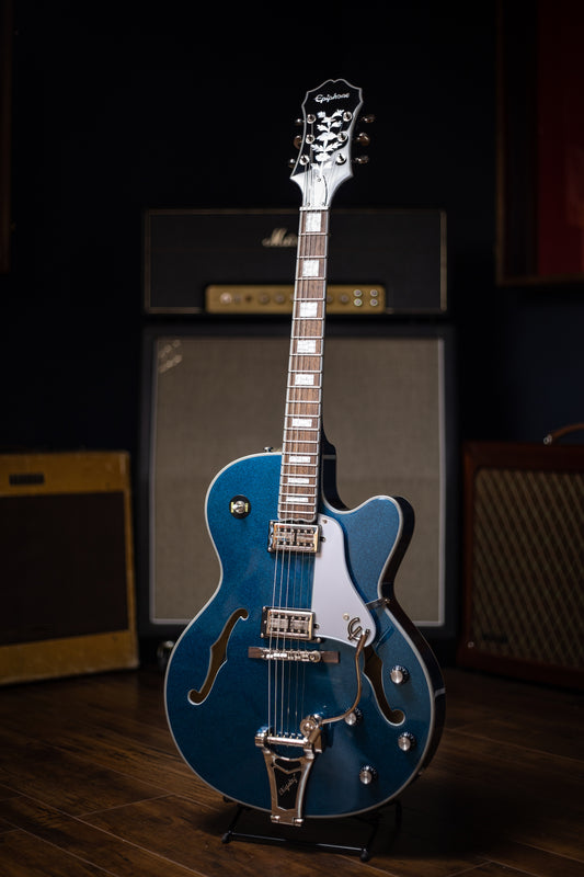 Epiphone Emperor Swingster Electric Guitar - Delta Blue Metallic