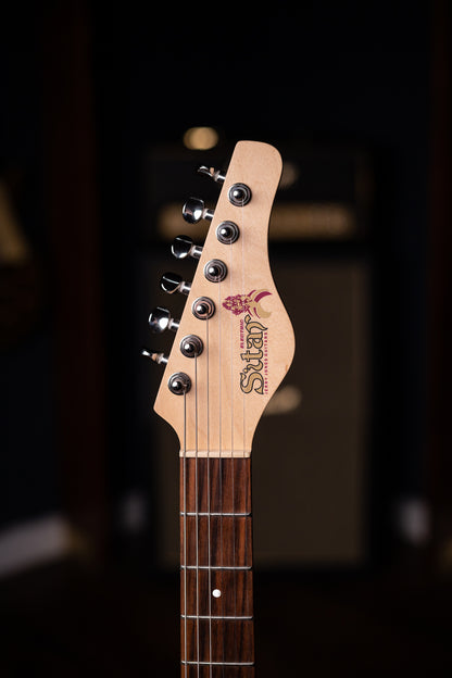 Used Jerry Jones Electric Sitar - Red Crackle