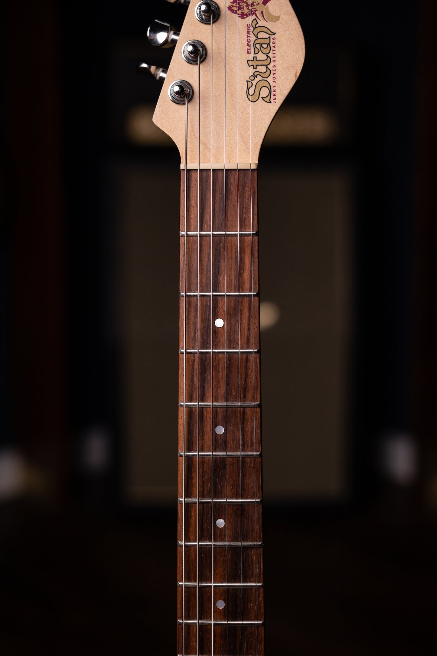 Used Jerry Jones Electric Sitar - Red Crackle