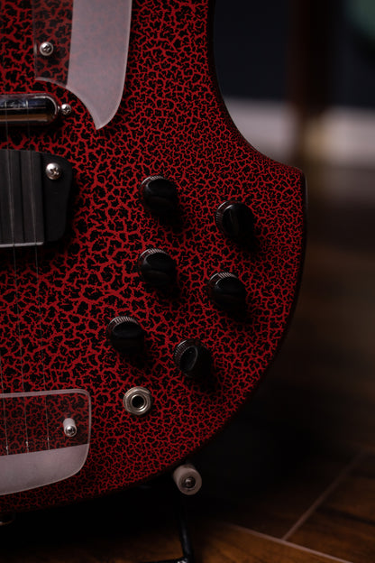 Used Jerry Jones Electric Sitar - Red Crackle