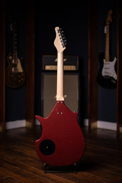 Used Jerry Jones Electric Sitar - Red Crackle