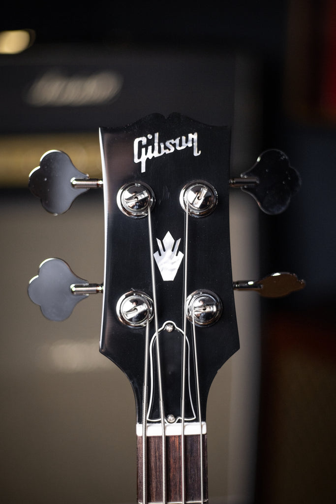 Gibson SG Standard Bass Guitar - Heritage Cherry headstock