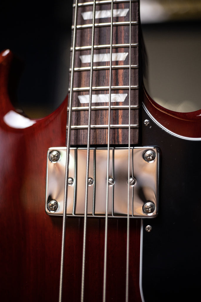 Gibson SG Standard Bass Guitar - Heritage Cherry pickup
