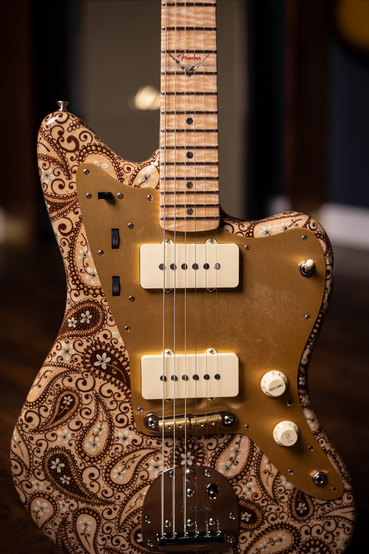 2021 Fender Custom Shop Ron Thorn Masterbuilt Jazzmaster Electric Guitar - Melvina Lace