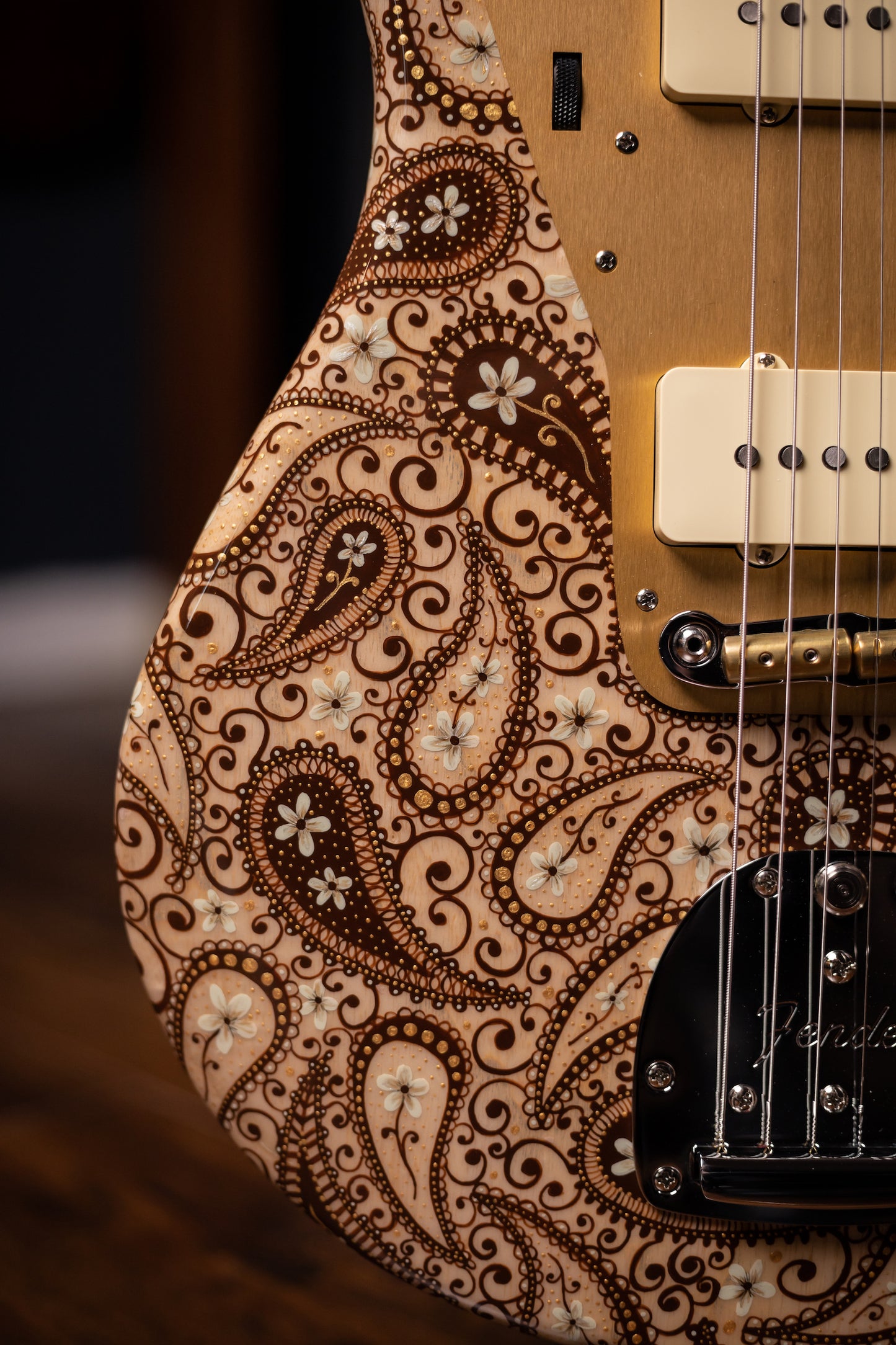 2021 Fender Custom Shop Ron Thorn Masterbuilt Jazzmaster Electric Guitar - Melvina Lace
