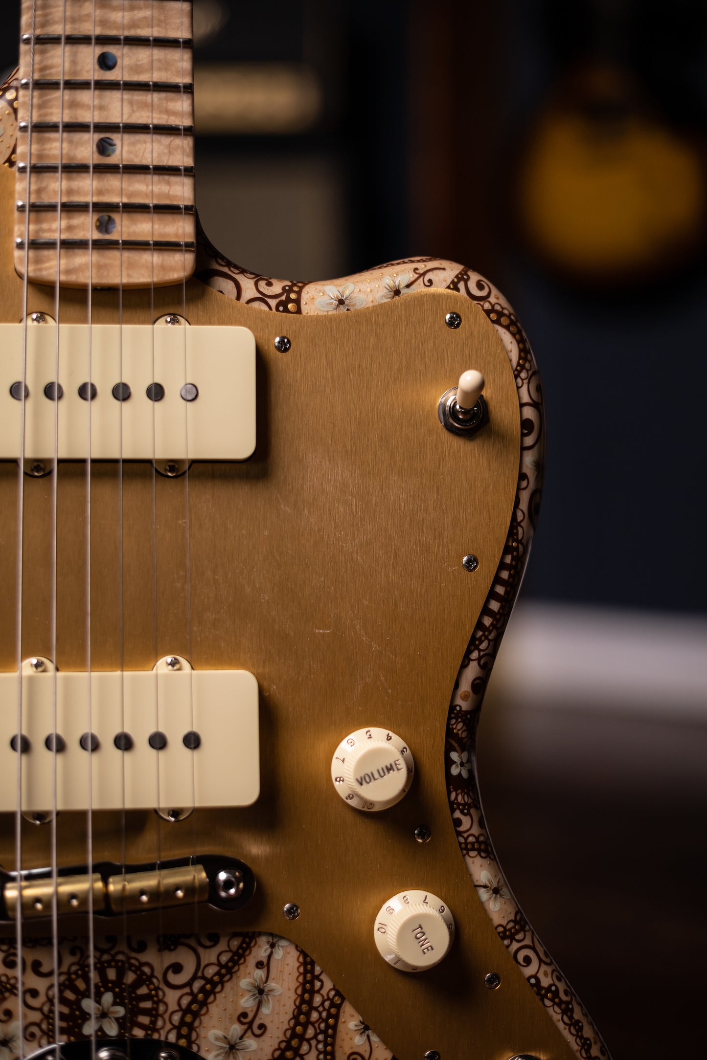2021 Fender Custom Shop Ron Thorn Masterbuilt Jazzmaster Electric Guitar - Melvina Lace