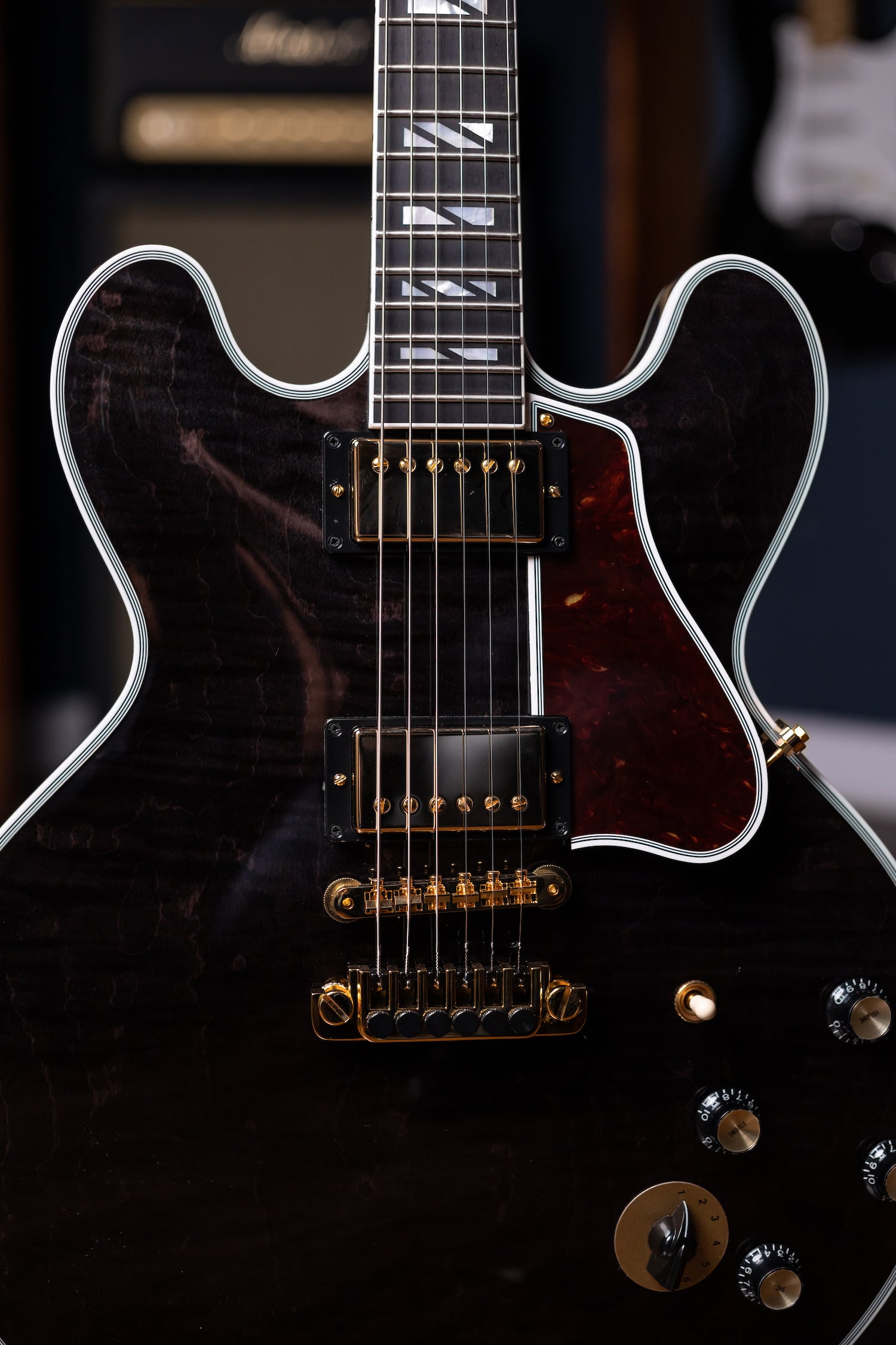 Gibson Custom Shop B.B. King Lucille Legacy Electric Guitar - Transparent Ebony