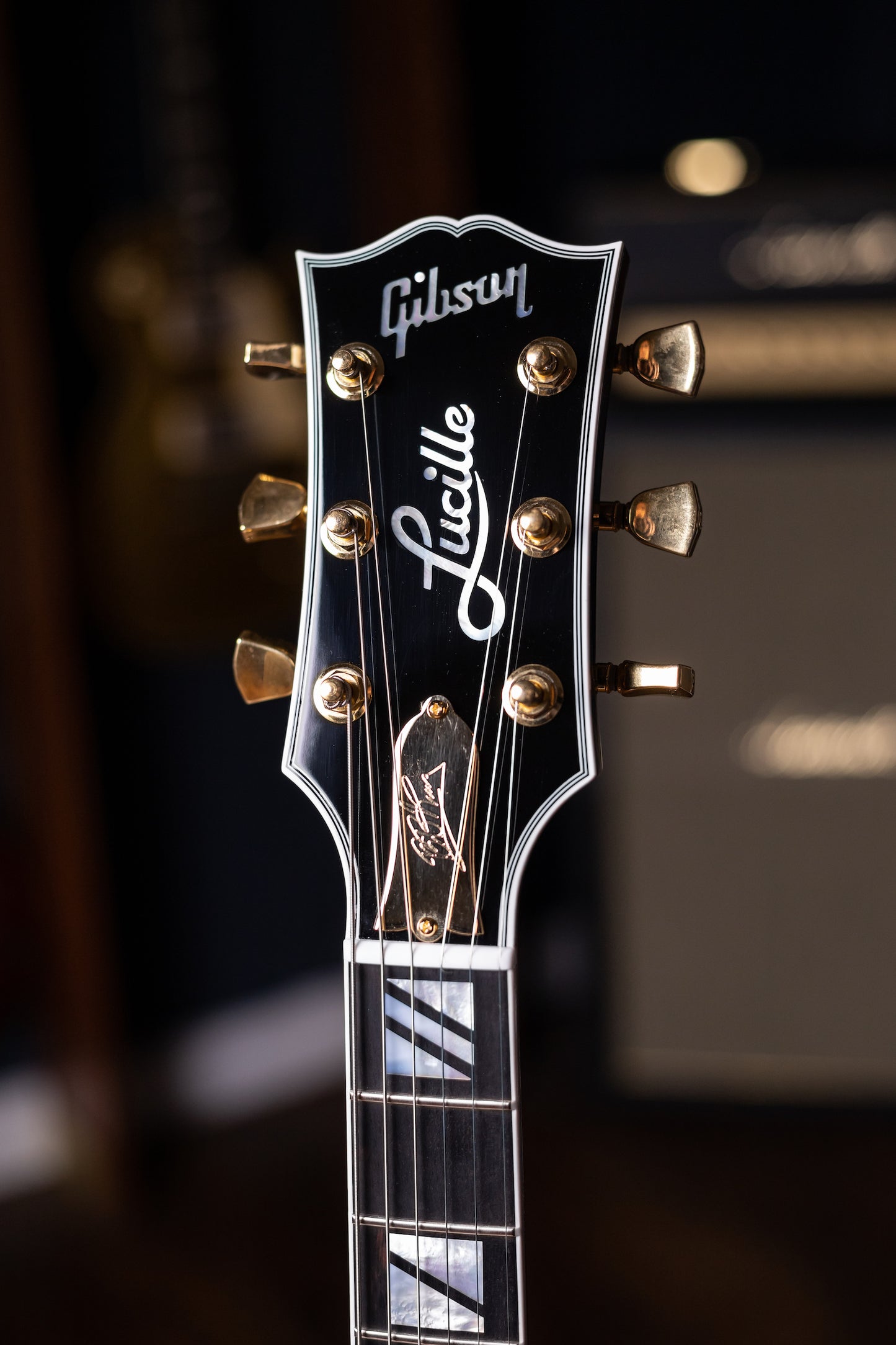 Gibson Custom Shop B.B. King Lucille Legacy Electric Guitar - Transparent Ebony