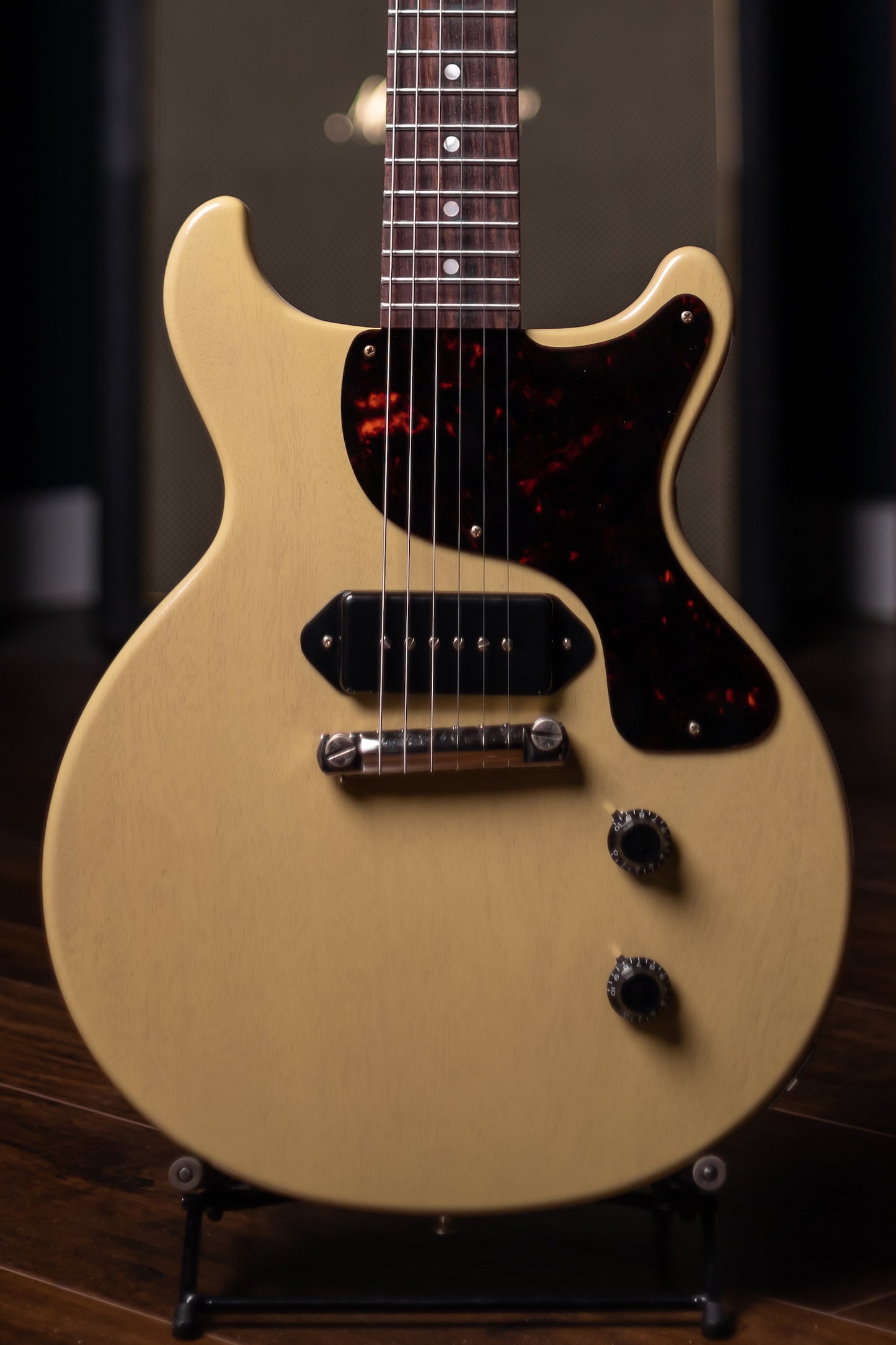 Gibson Custom Shop 1958 Les Paul Junior Double Cut Reissue VOS Electric Guitar - TV Yellow