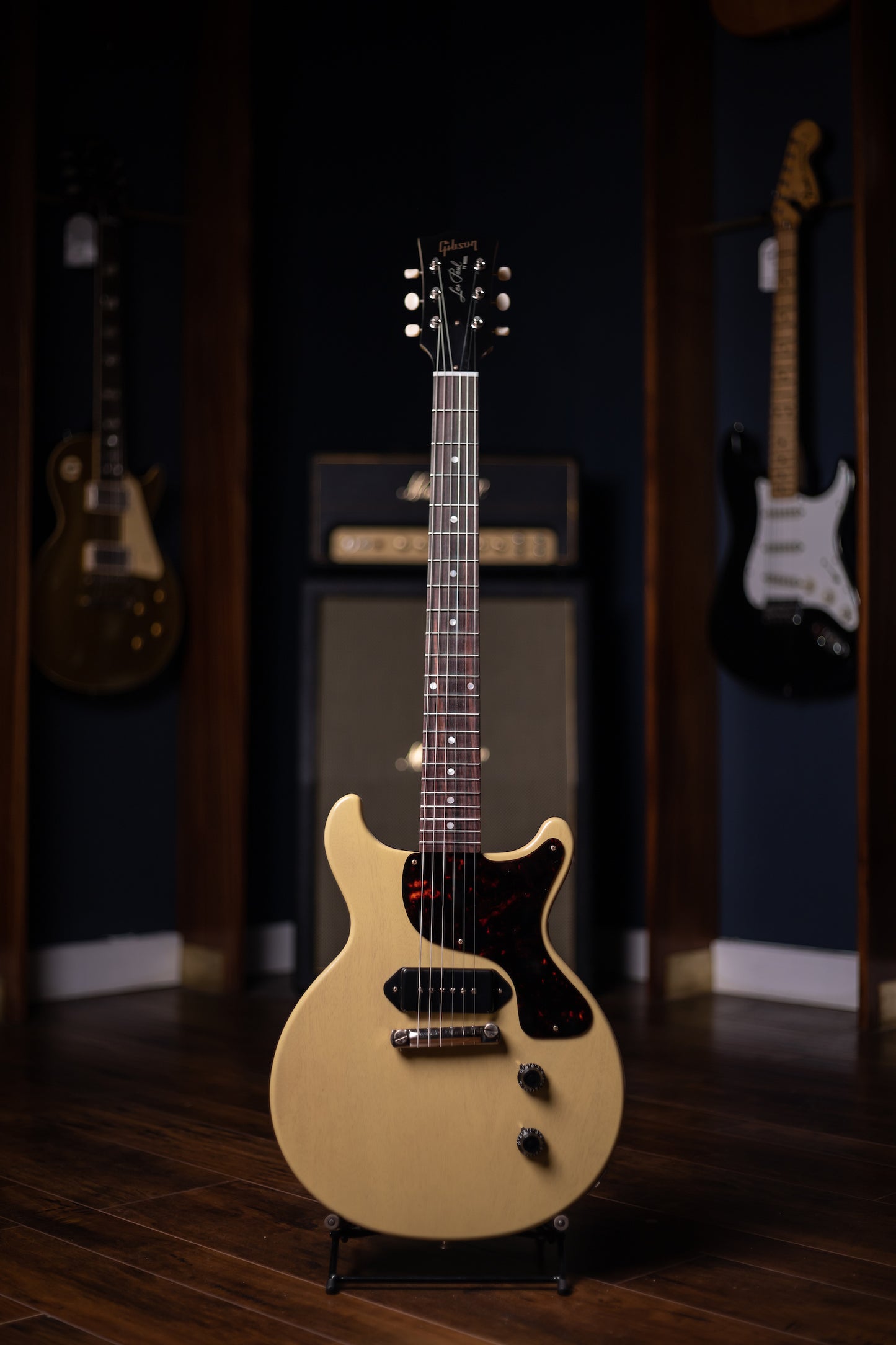 Gibson Custom Shop 1958 Les Paul Junior Double Cut Reissue VOS Electric Guitar - TV Yellow