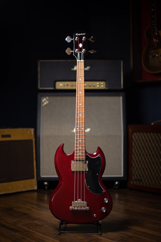 Epiphone SG E1 Bass Guitar - Cherry