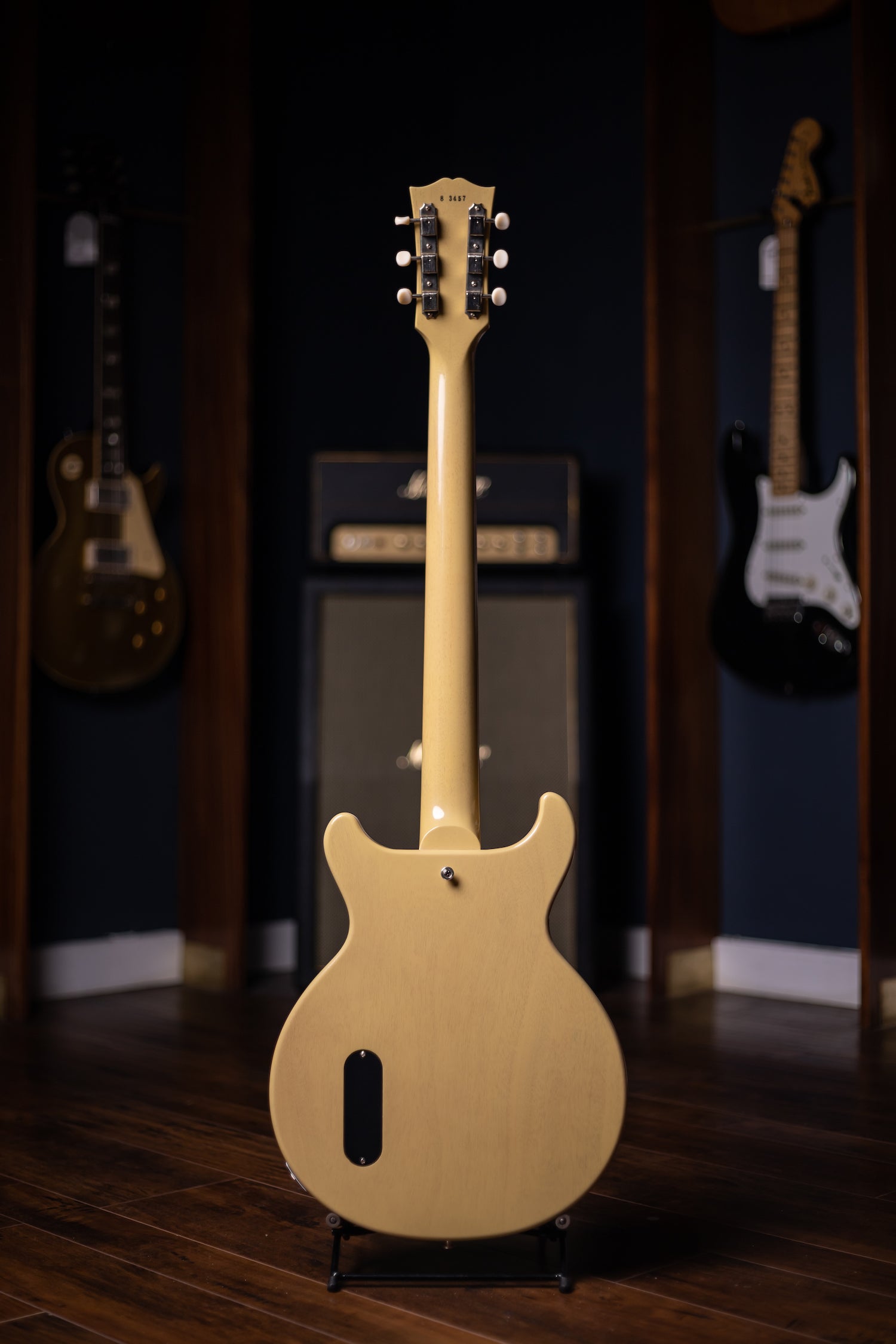 Gibson Custom Shop 1958 Les Paul Junior Double Cut Reissue VOS Electric Guitar - TV Yellow