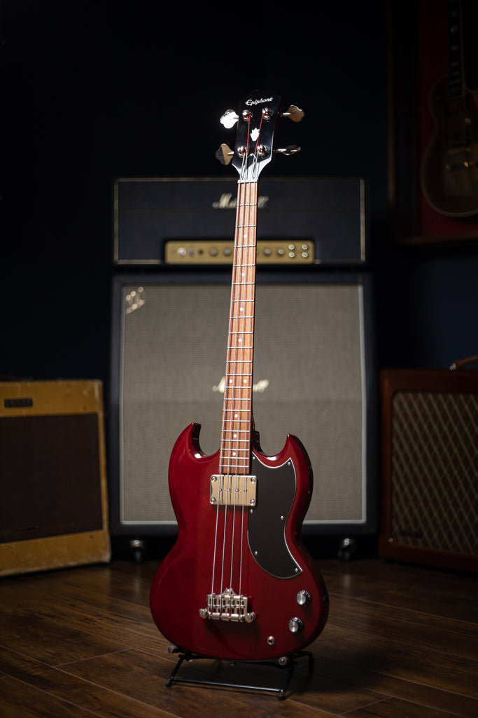 Epiphone SG E1 Bass Guitar - Cherry