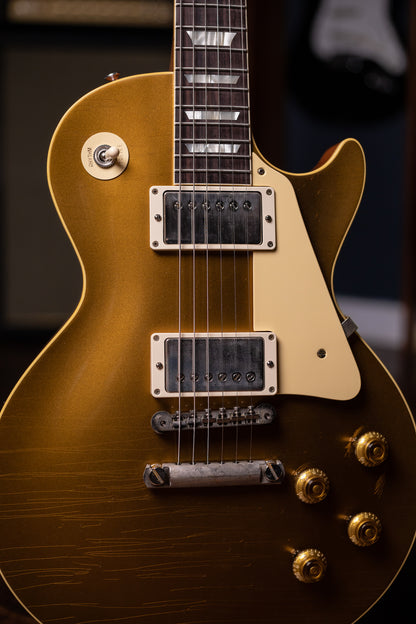 Gibson Custom Shop Murphy Lab 1957 Les Paul Reissue Ultra Light Aged Electric Guitar - Double Gold