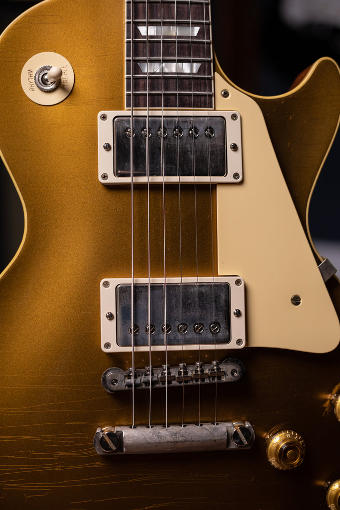 Gibson Custom Shop Murphy Lab 1957 Les Paul Reissue Ultra Light Aged Electric Guitar - Double Gold