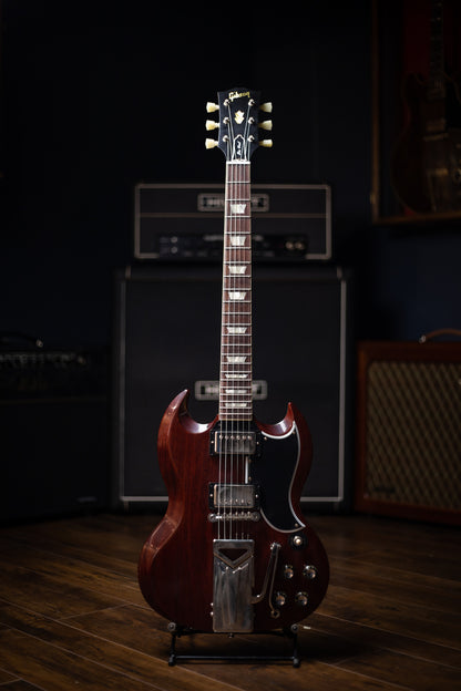 Gibson Custom Shop 60th Anniversary 1961 SG Les Paul Standard VOS Electric Guitar - Cherry Red