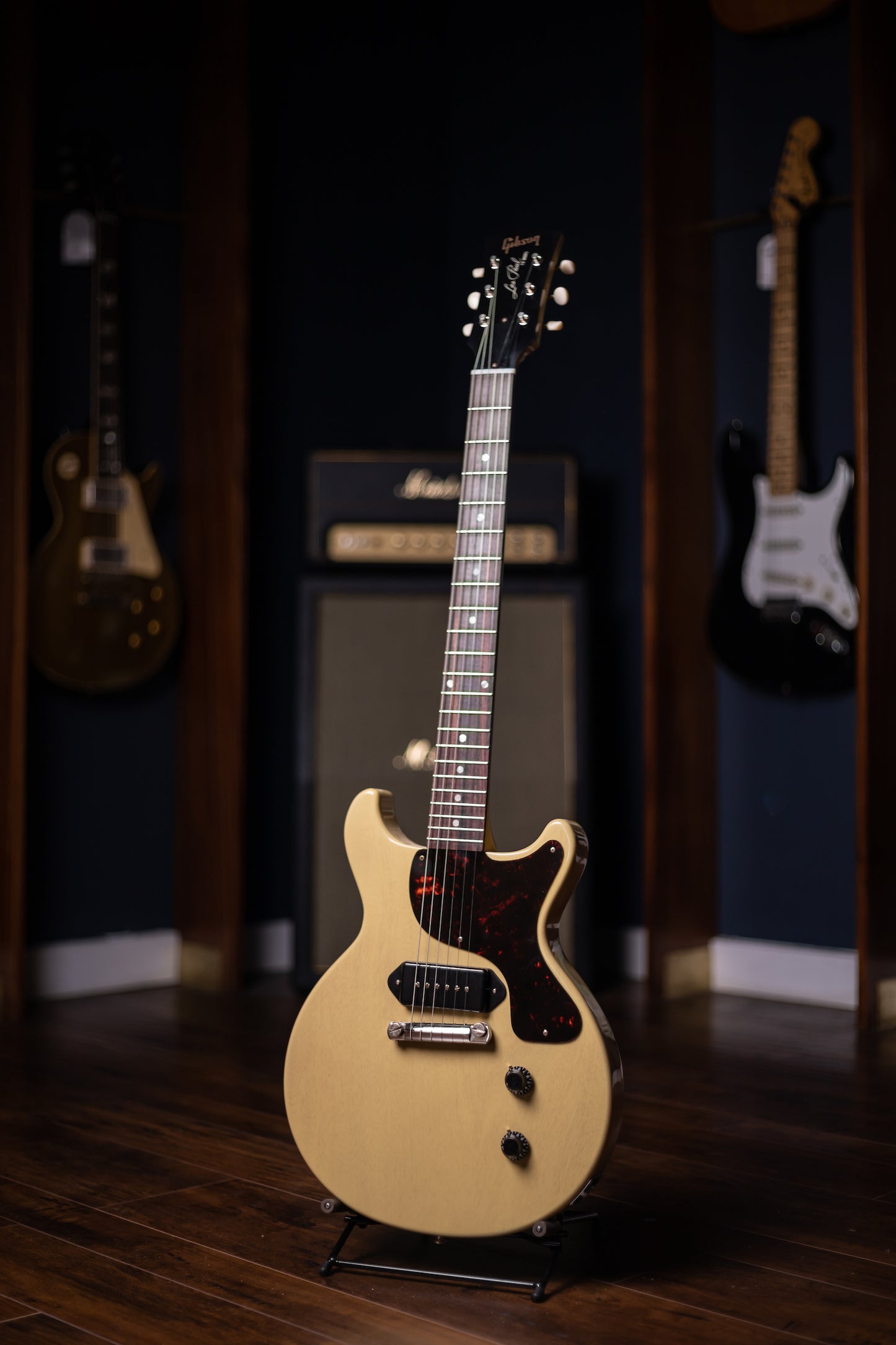 Gibson Custom Shop 1958 Les Paul Junior Double Cut Reissue VOS Electric Guitar - TV Yellow
