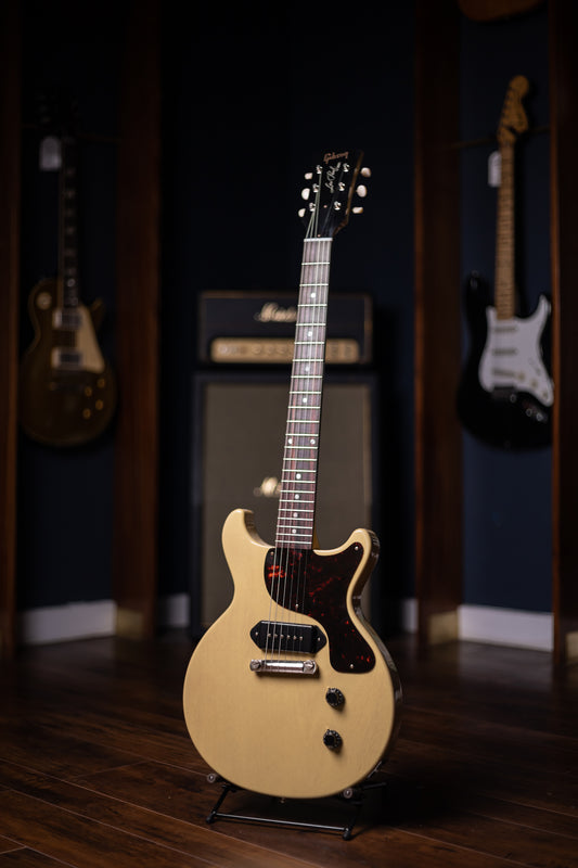 Gibson Custom Shop 1958 Les Paul Junior Double Cut Reissue VOS Electric Guitar - TV Yellow
