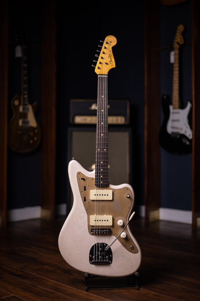 Fender 1959 250K Jazzmaster Journeyman Relic Electric Gutiar - Aged White Blonde